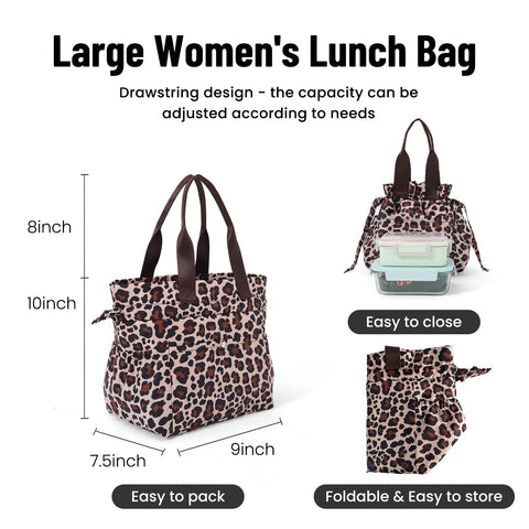 MEXS lunch bag's waterproof fabric protects contents during rain or spills.