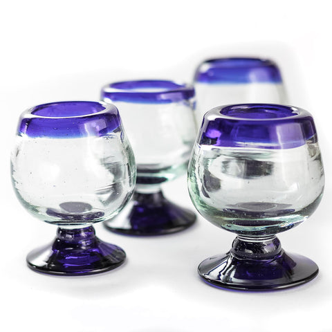 MEXTEQUIL four-piece tequila shot glass set, perfect gift for tequila lovers.