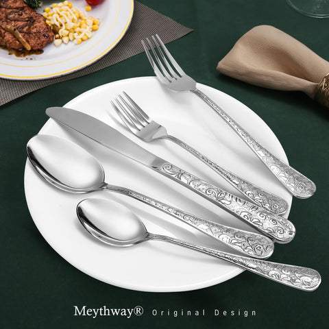 Meythway dinner knife in stainless steel for precise cuts