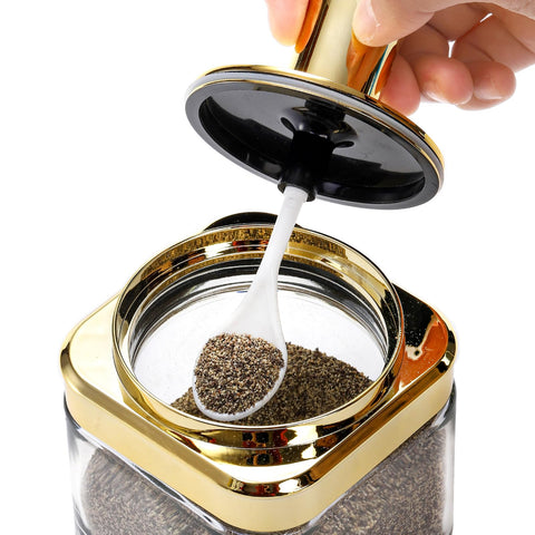 Mezchi rubber-sealed lids protect contents from moisture and dust.
