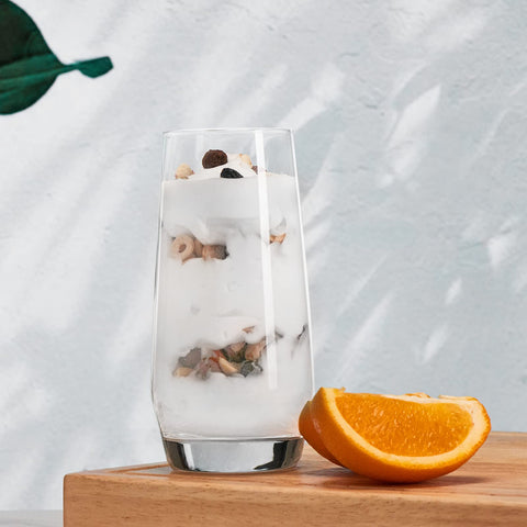 Mfacoy daily-use glassware suits meals and casual entertaining