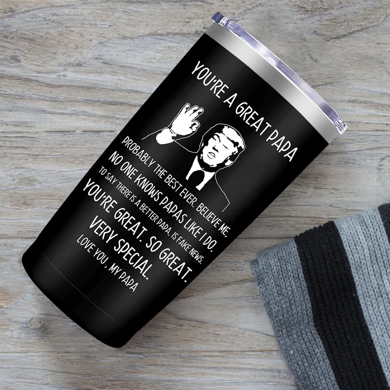 MFGNEH 20oz tumbler leakproof design helps prevent spills on the go.