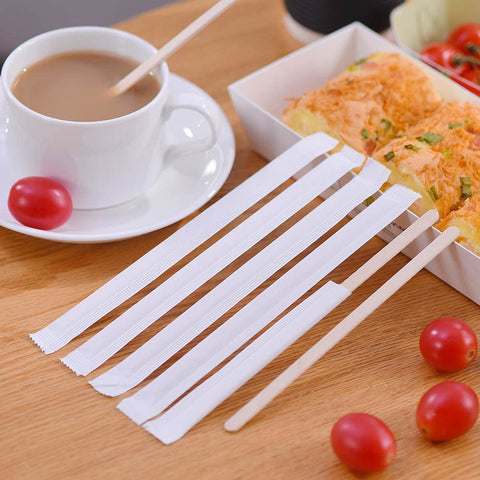 MFJUNS round-end stirrers resist heat and flavor transfer during hot drinks.