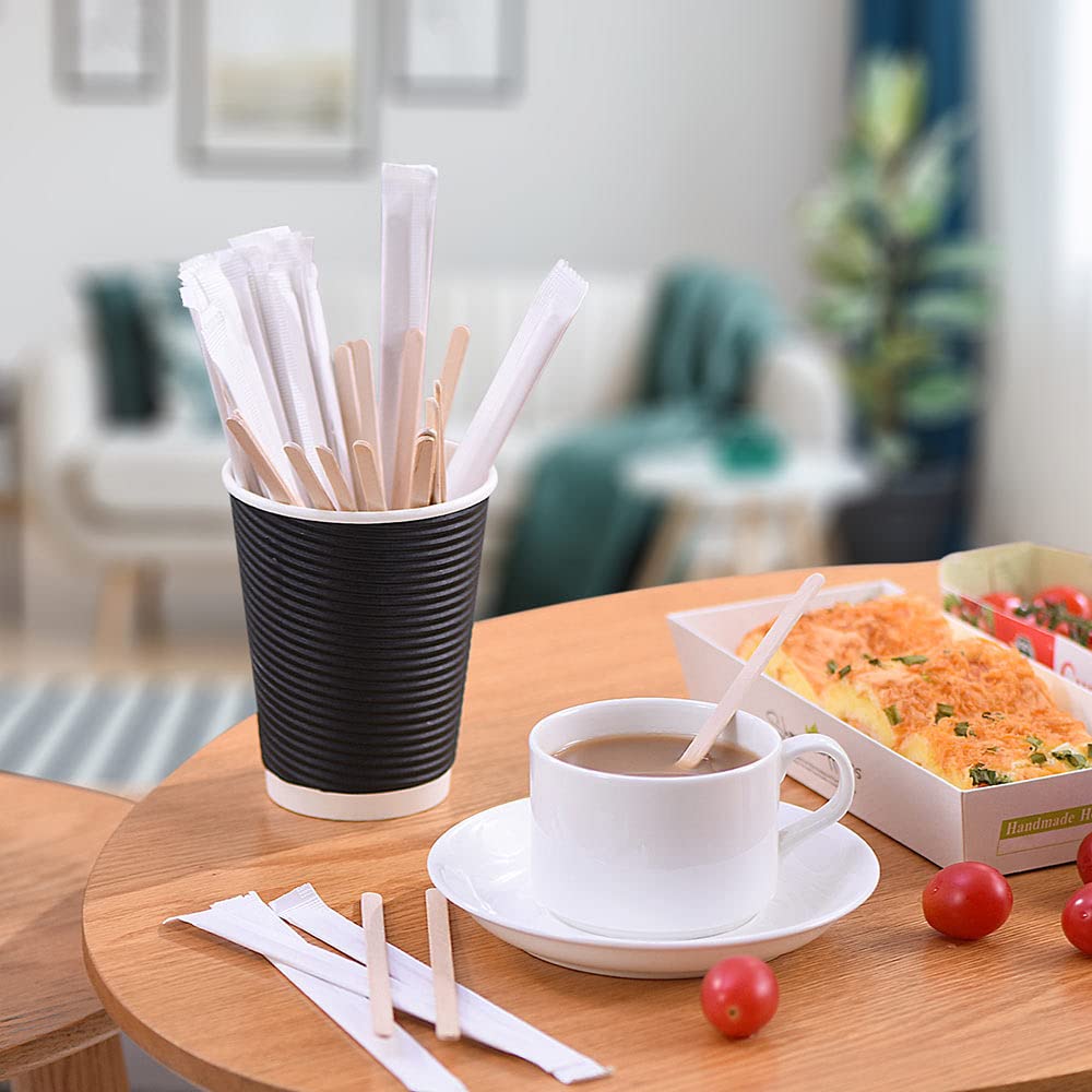 MFJUNS multiuse stir sticks suitable for coffee, tea, cocktails and hot chocolate.