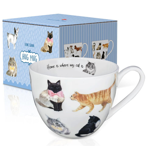 MFoffice cat design close-up illustrations, charming details for cat lovers during tea time