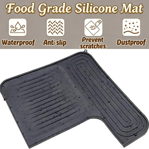 MFRHYLOEE waterproof surface enables quick spill cleanup after coffee sessions.