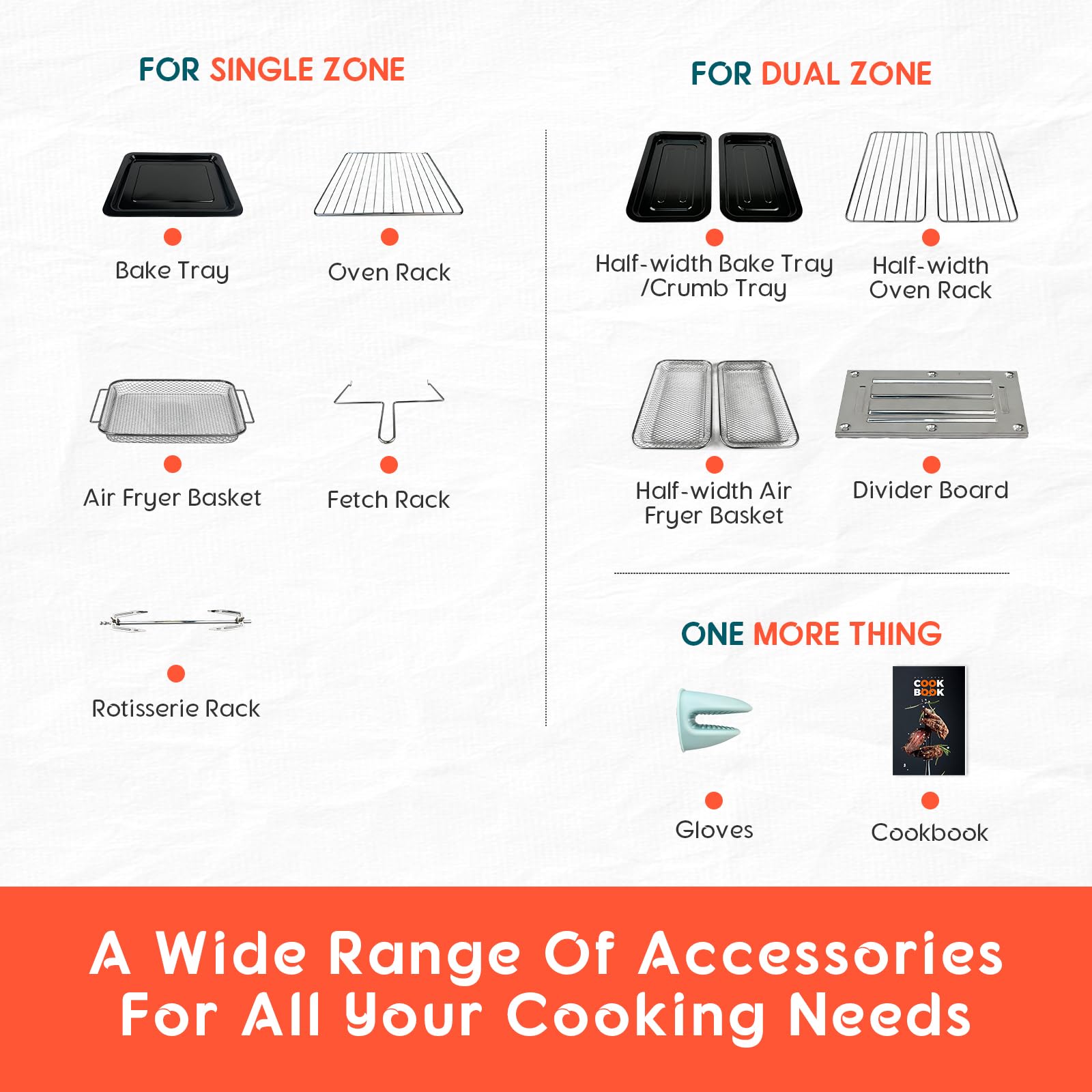 MFVV accessories and cookbook included highlighting value and easy start