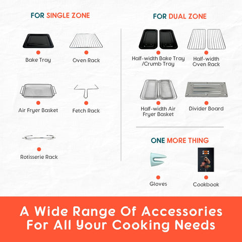 MFVV accessories and cookbook included highlighting value and easy start