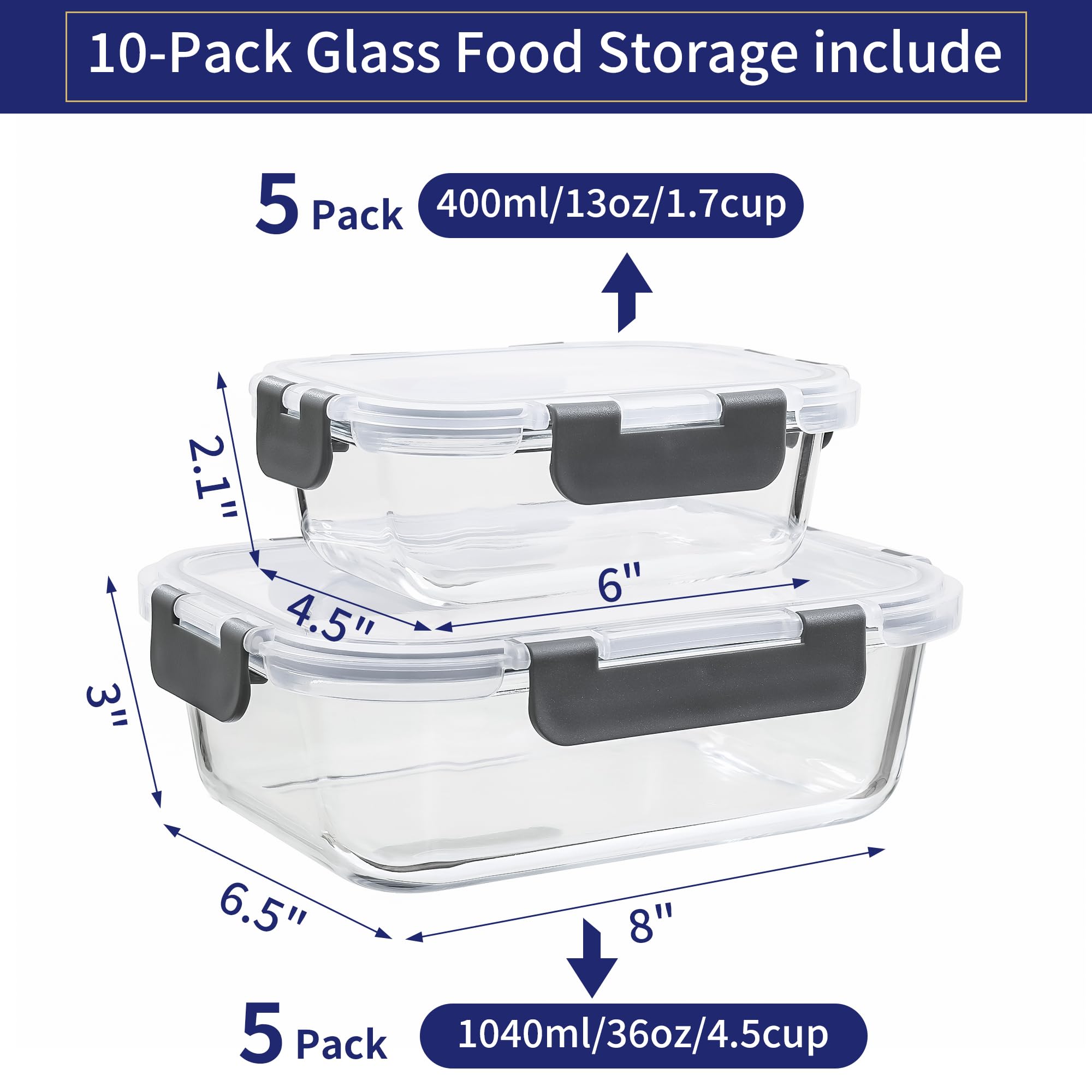 MFY lids with silicone seals close-up, airtight freshness for leftovers
