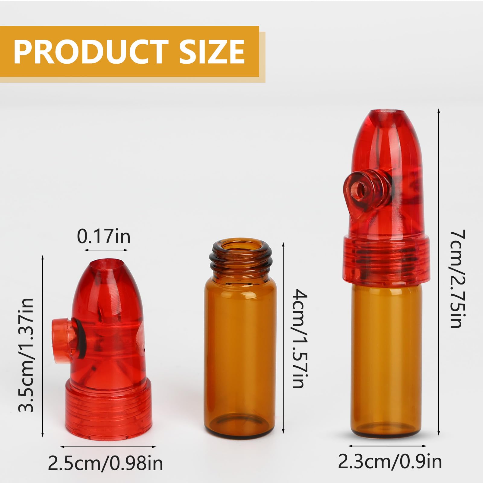 MGOJIJINN glass spice bottle refillable design for durable use.