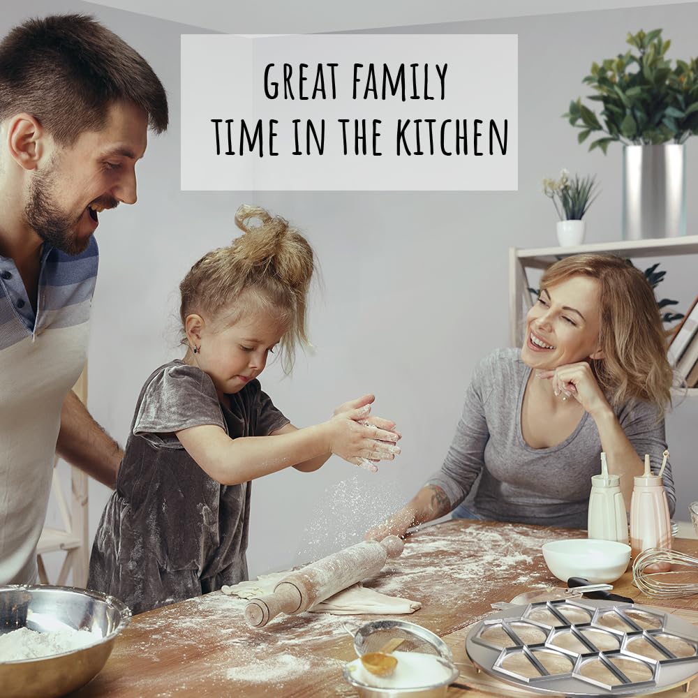 Batch-cooking ready press helps pre-portion for freezing and quick meals.