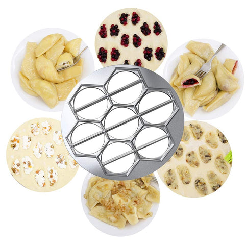 Versatile tool for cookies, puff pastry, and stuffed global treats.