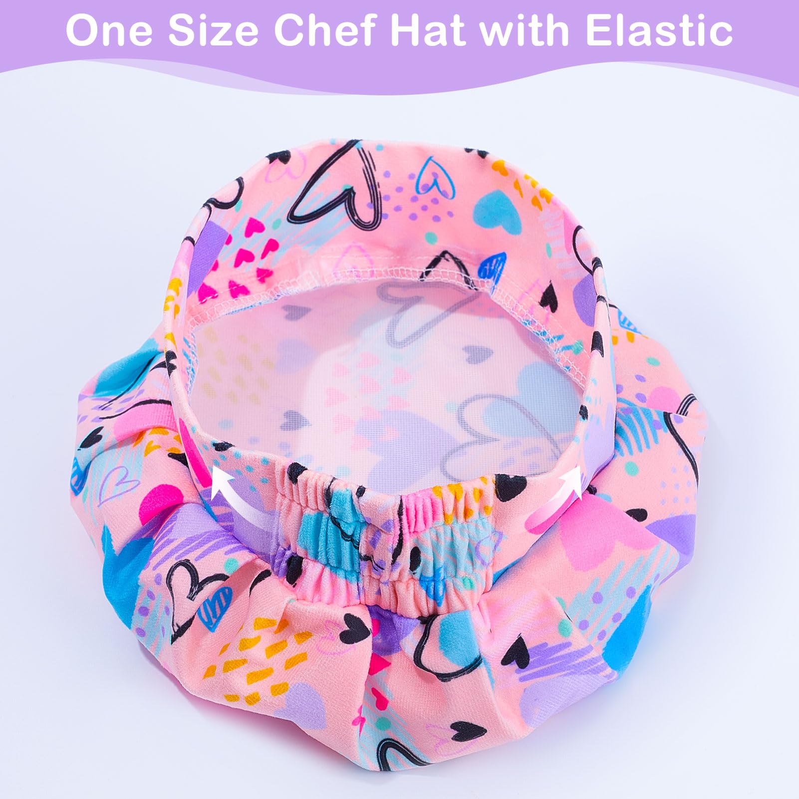 MHJY Apron Hat Set featuring unicorn print for lively cooking sessions.