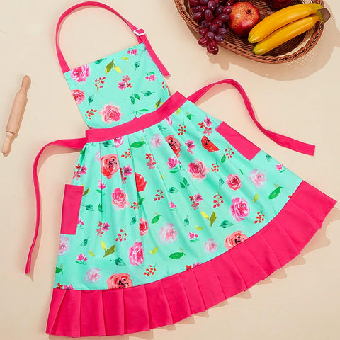 MHJY apron features two pockets for utensils and crafts