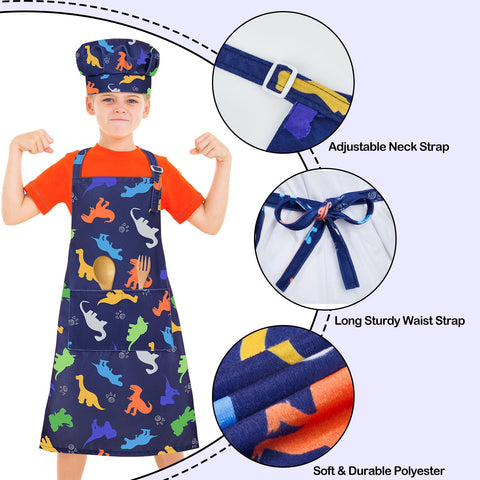 MHJY chef hat with elastic back for comfortable, adjustable fit.