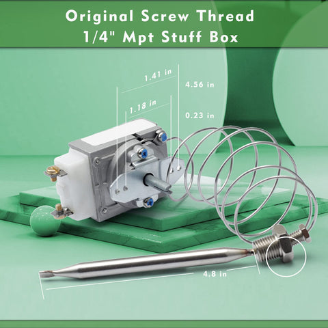 Mhrxusd Pitco-compatible thermostat for fast service compatibility