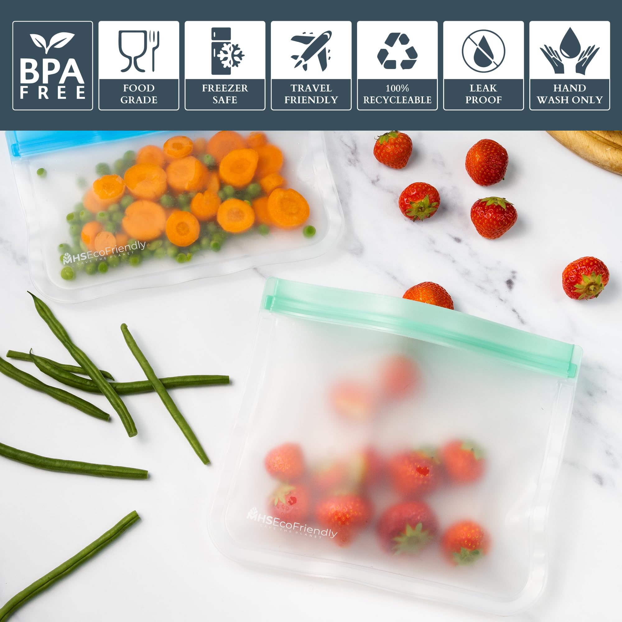 MHSEcoFriendly three-sizes set for batch cooking and meal prep