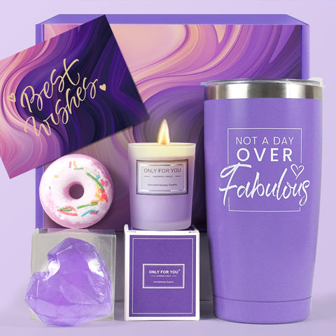 MHSMHL birthday gift basket tumbler in premium packaging