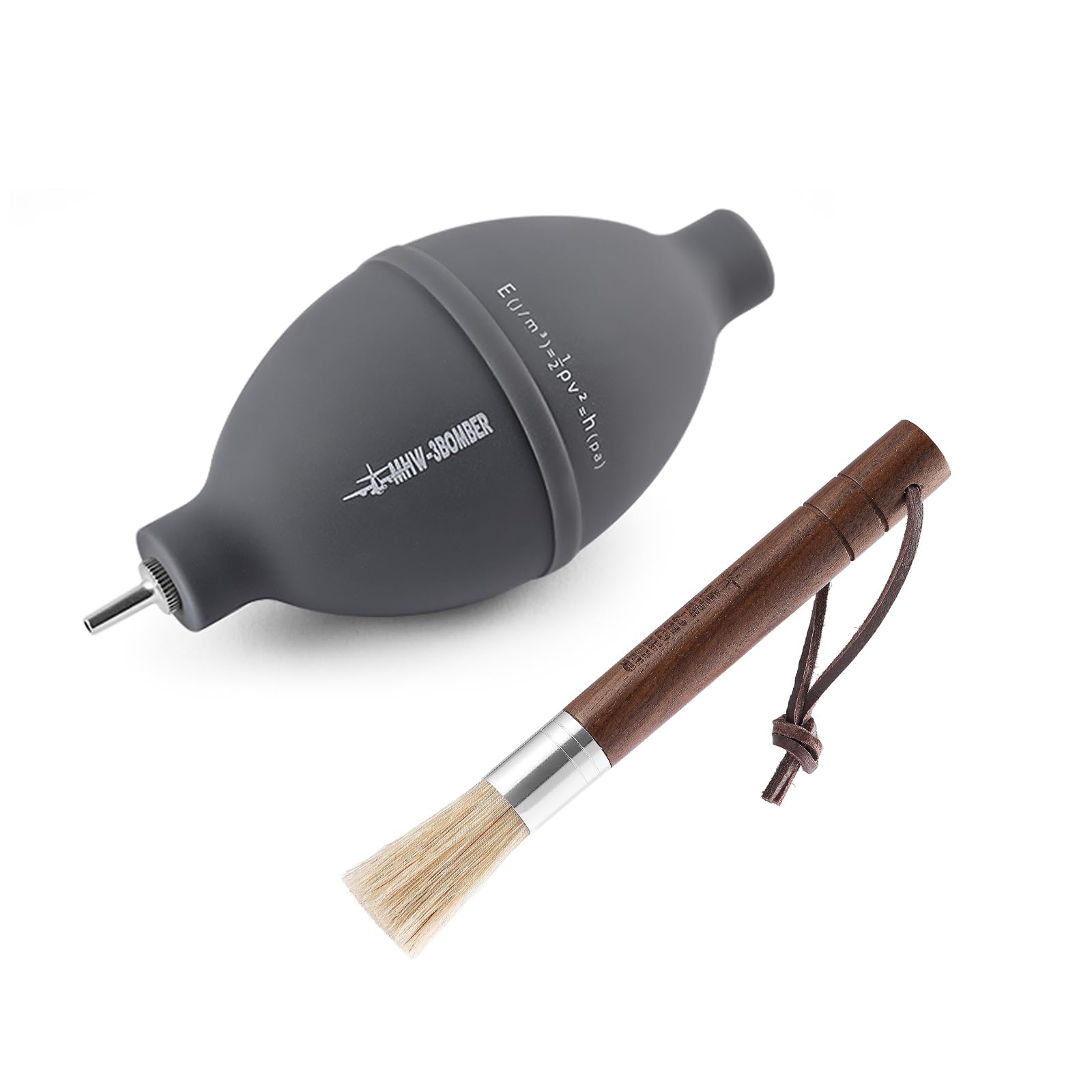 MHW-3BOMBER air-blower nozzle for precise dust removal on espresso gear.