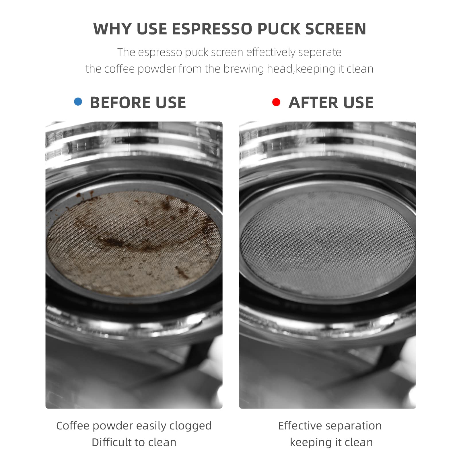 MHW-3BOMBER 58mm filter basket compatibility suits bottomless portafilters.