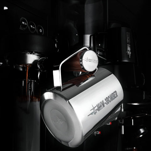 MHW-3BOMBER 500ml capacity suited for single-serving milk frothing.