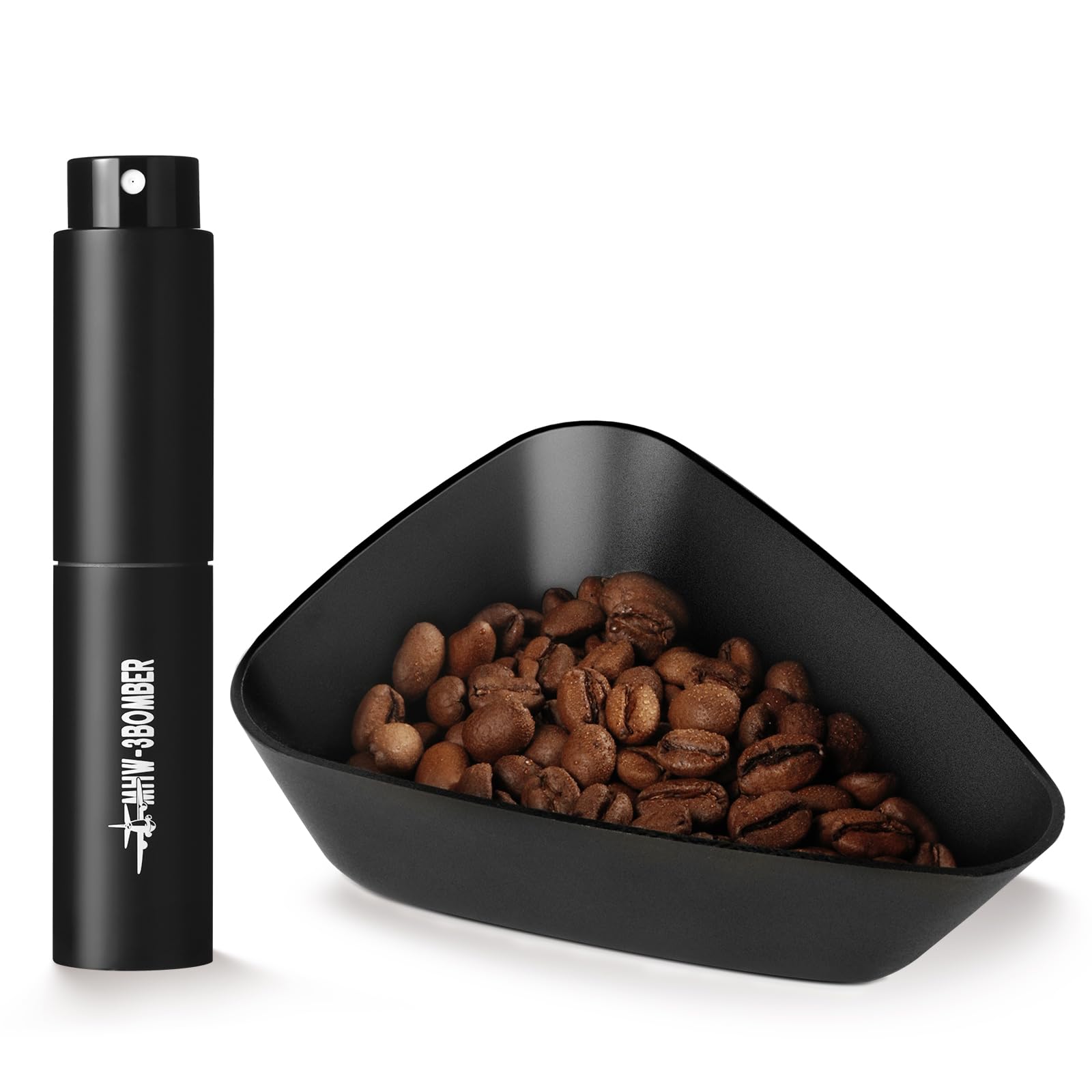 MHW-3BOMBER dosing cup for precise espresso measuring and consistent pulls.