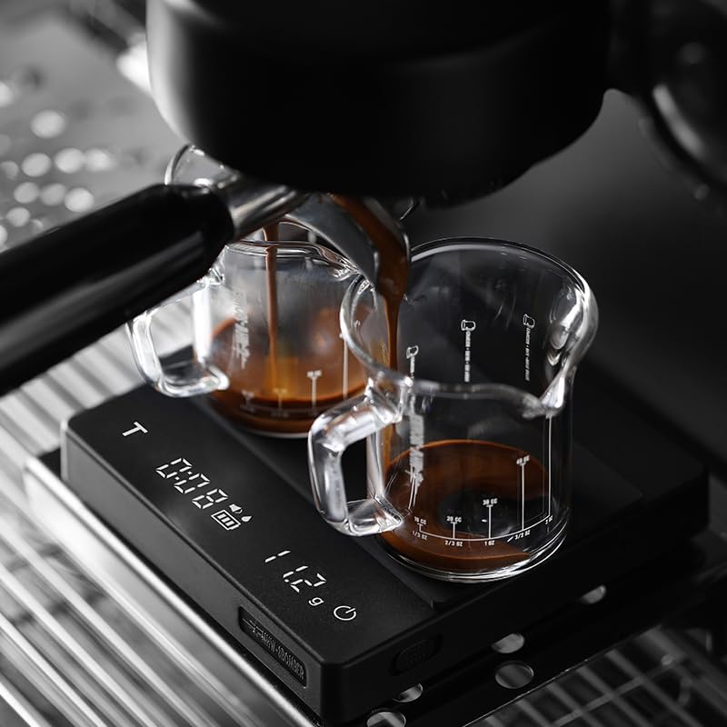 MHW-3BOMBER espresso scale ABS surface for easy cleaning