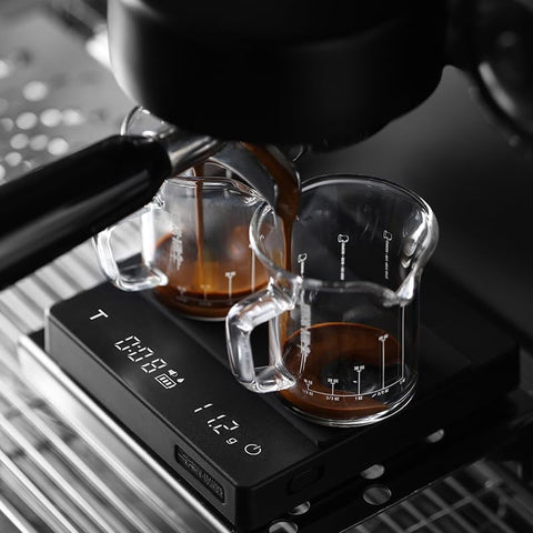MHW-3BOMBER espresso scale ABS surface for easy cleaning