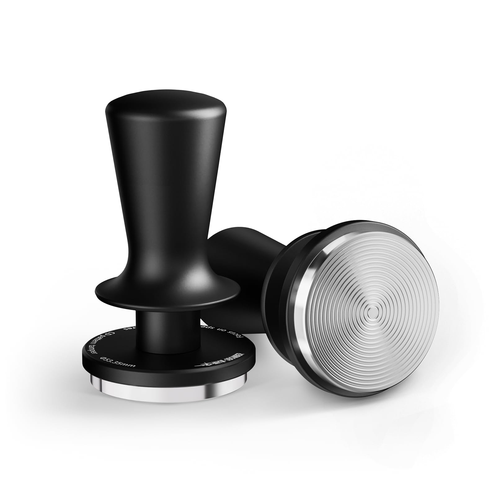 MHW-3BOMBER espresso tamper with dual springs for consistent tamping and flavor control