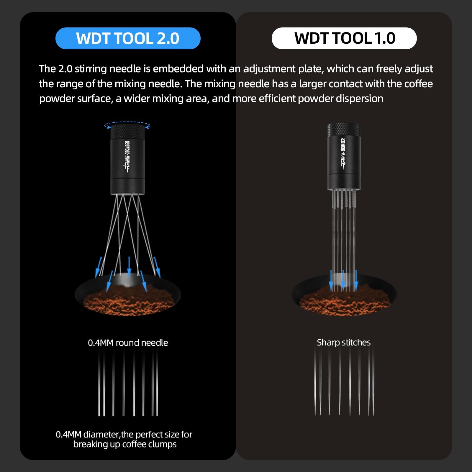MHW-3BOMBER WDT tool stainless steel body and durable construction.