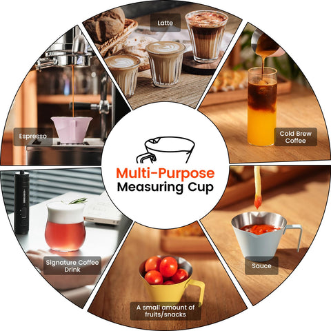 MHW-3BOMBER wide mouth espresso cup, easy filling and cleaning.