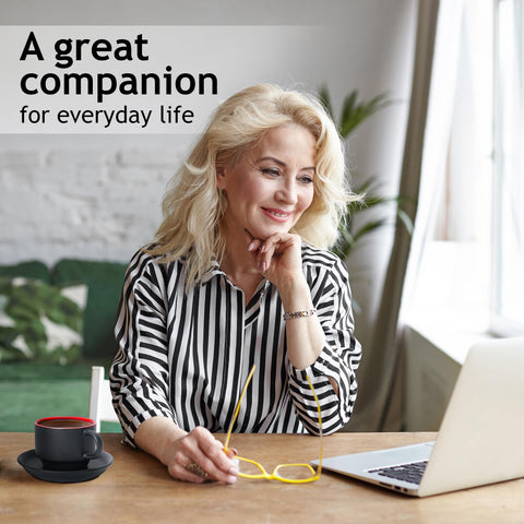 Red Le Papillon collection adds bold color to coffee breaks.