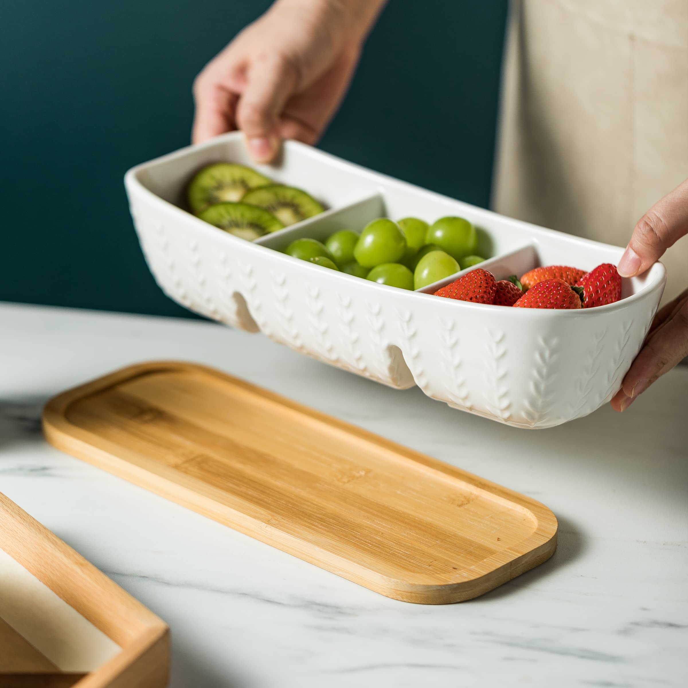 Miamolo candy and condiment holders suitable for desserts or snacks.