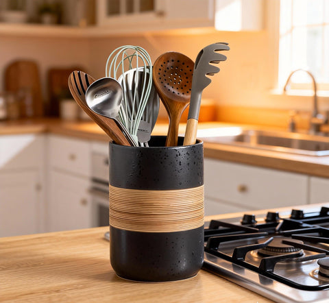 Miamolo coffee bean and nut jars preserve aroma with airtight lids.