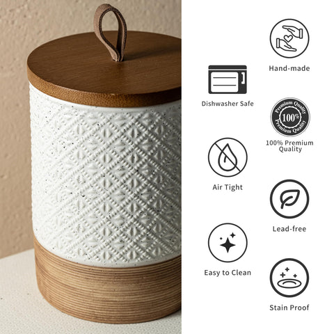 Miamolo countertop storage jar blends function with decor