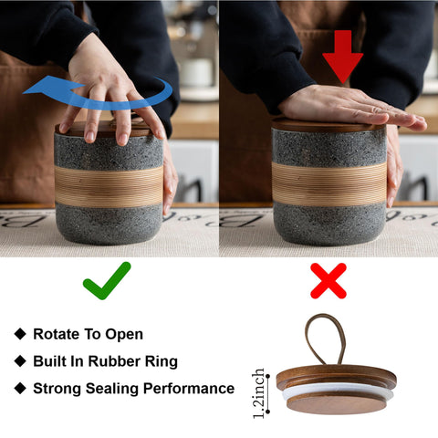 Miamolo rope lid detail highlighting easy-open wooden cap