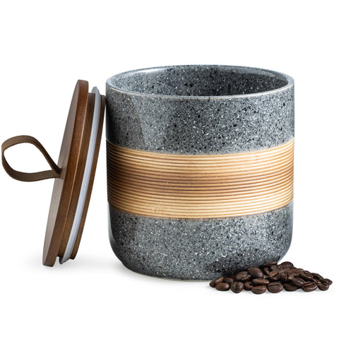 Miamolo spice jars with airtight lid on kitchen counter keep spices fresh
