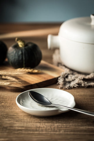 Miamolo spoon rest with a stable wide base prevents tipping