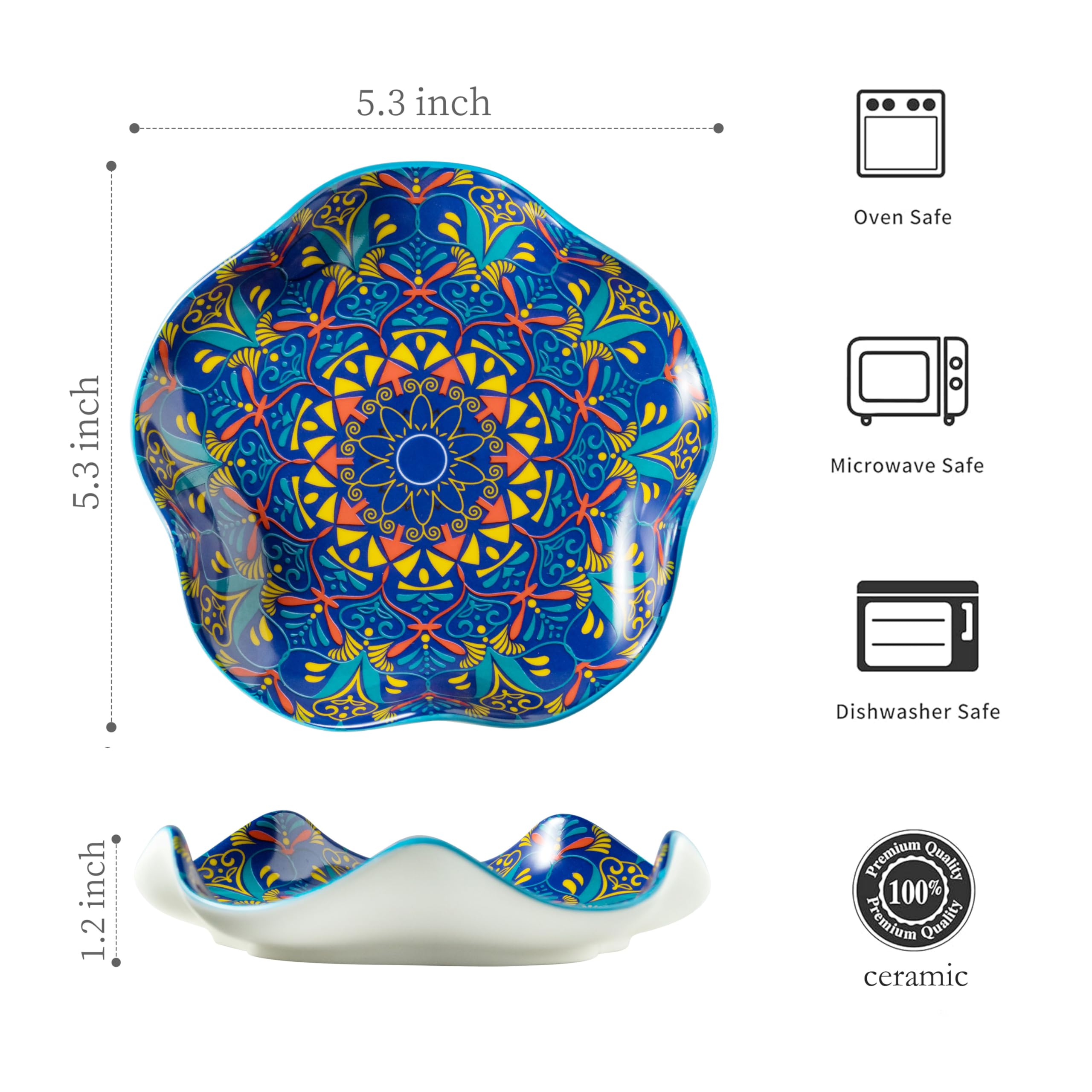 Miamolo spoon rest shows a stable, wavy base to prevent tipping.