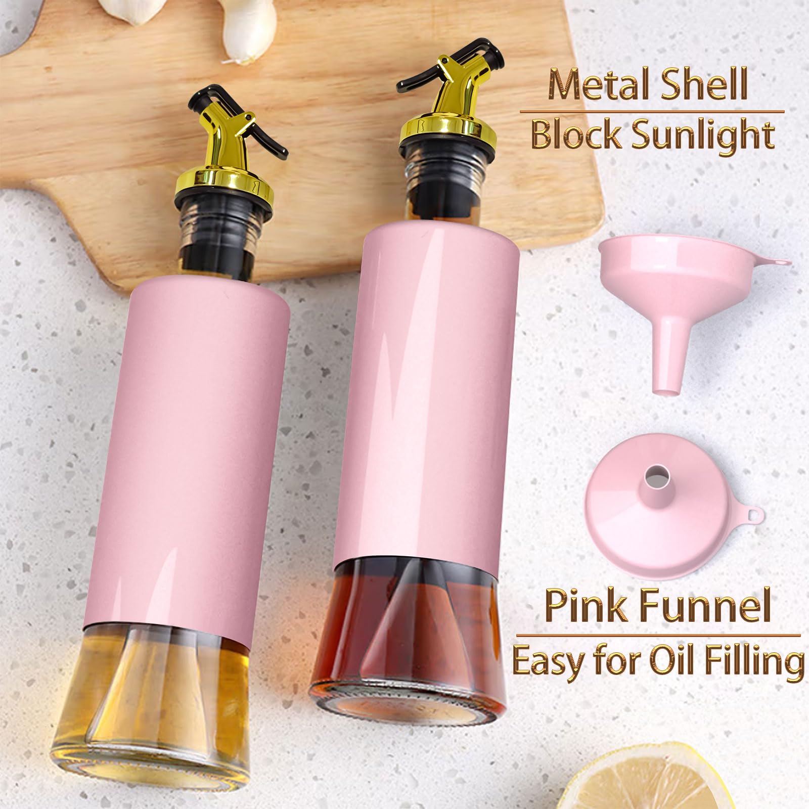 Included pink funnel makes filling mess-free and simple with Miao'er.