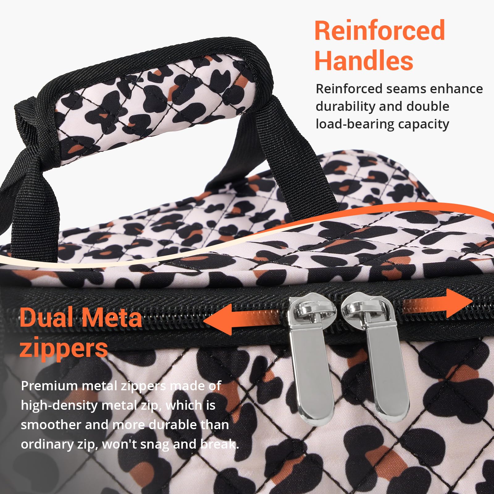 MIAOJIE 600D oxford fabric highlights durability and easy cleaning after outings.