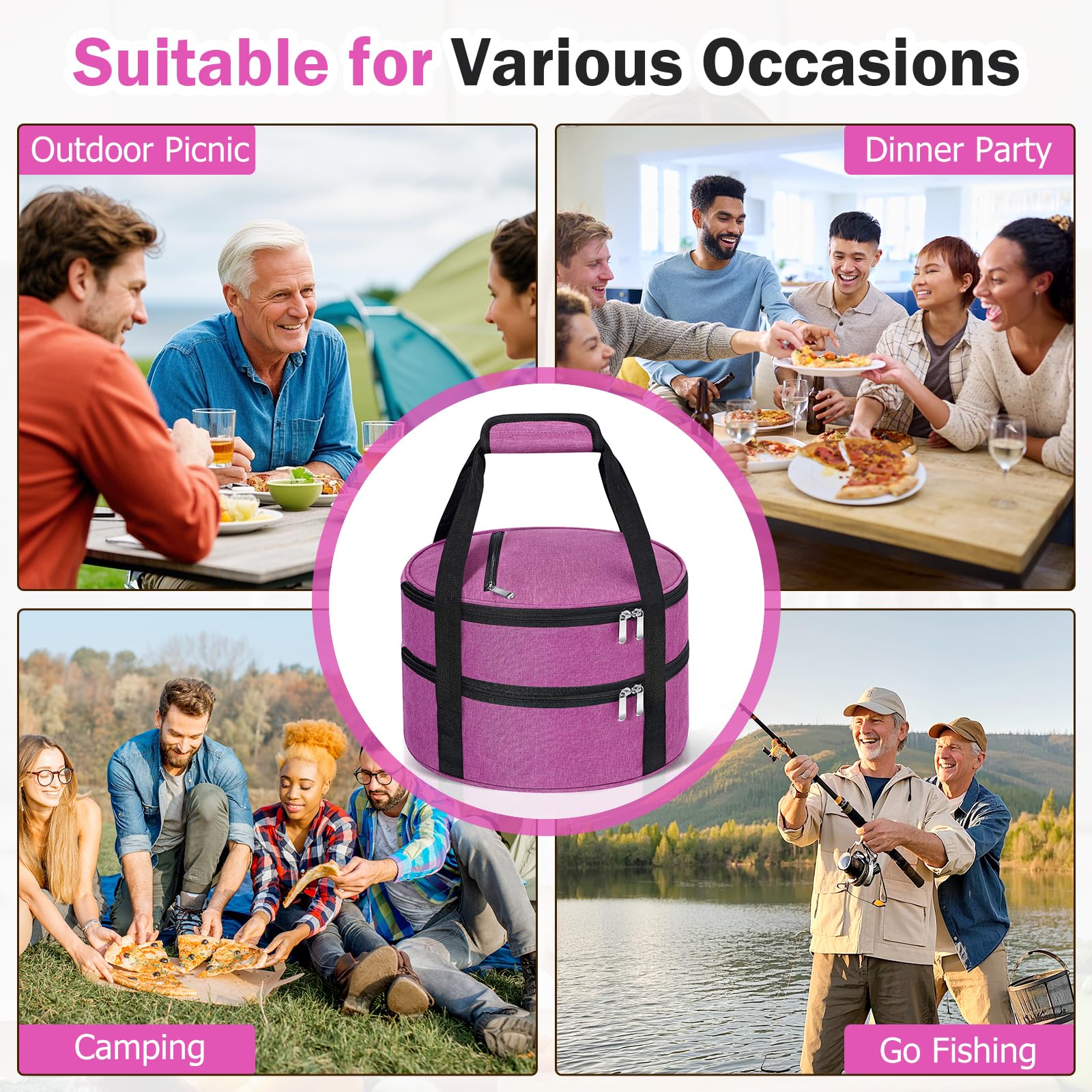 MIAOJIE leakproof design with aluminum foil keeps food intact during transport.