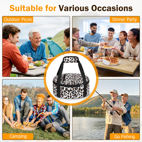 MIAOJIE leopard carrier leakproof lid design prevents spills during transport.