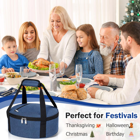 MIAOJIE two-way zipper provides quick access to foods during events.