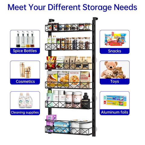 MIAOLI multi-purpose storage solution for kitchen, pantry, bathroom, or laundry