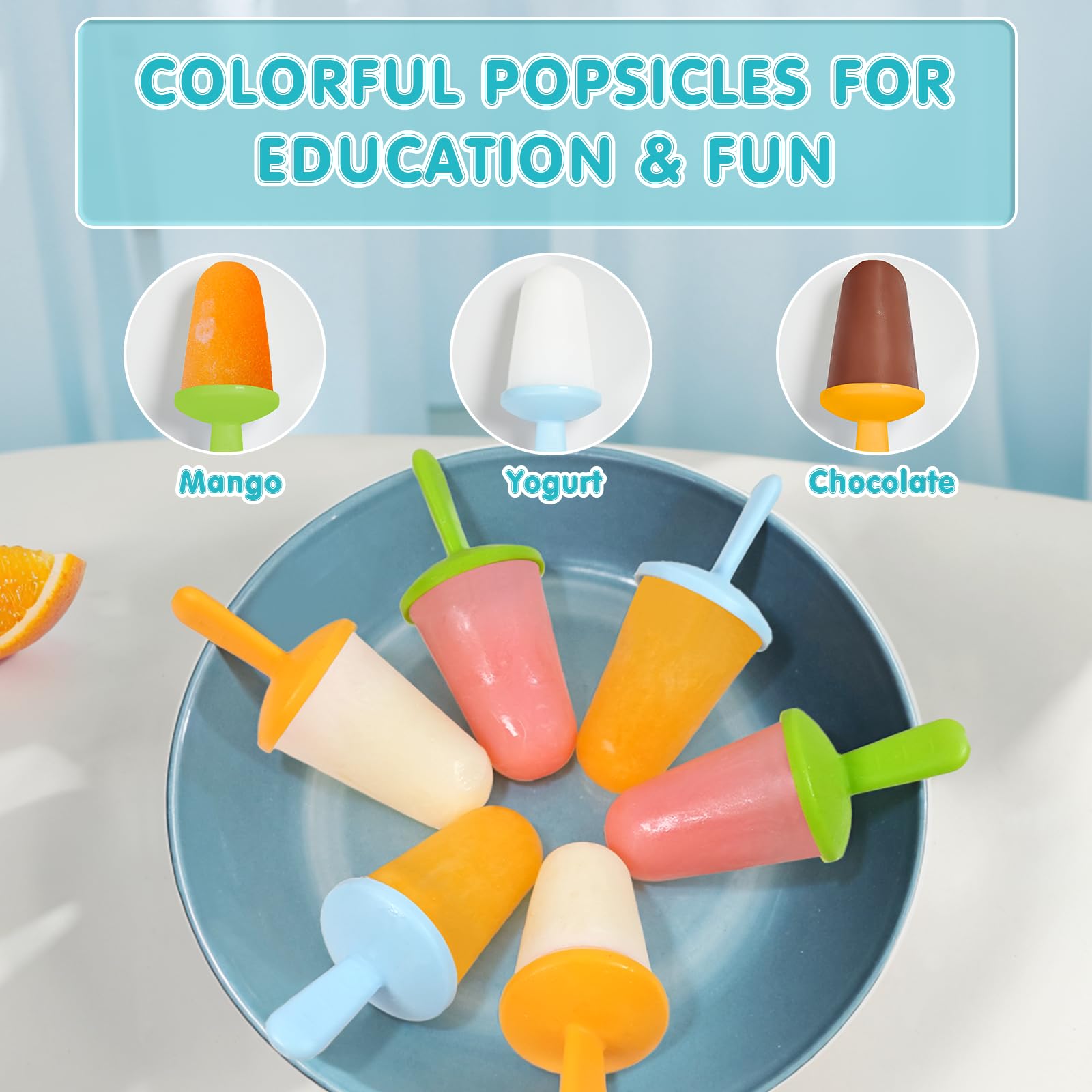 Miaowoof popsicle molds enable fruit yogurt or juice flavor combos