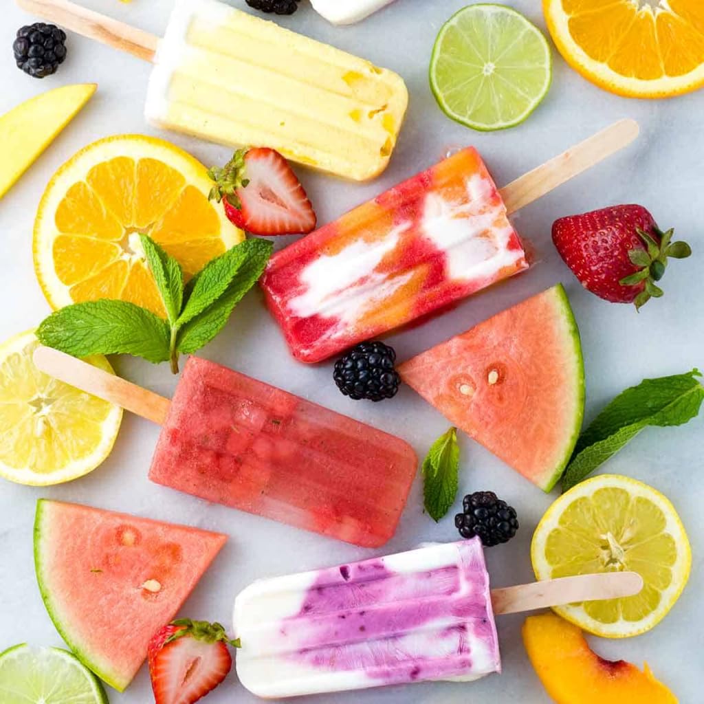 Miaowoof popsicle molds red ideal for party batches and family snacking
