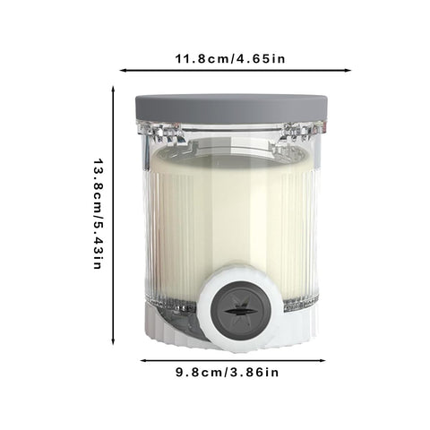 MICEAN silicone lids with Ninja NC700 fit for reusable storage.