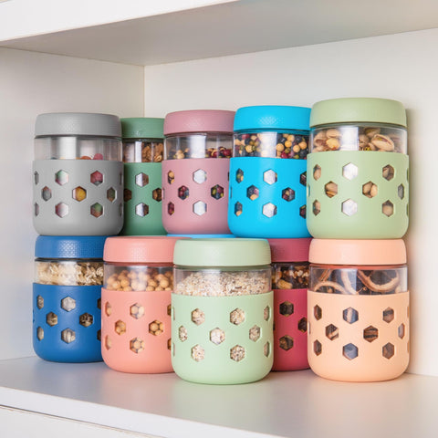 MICEBAY 4-pack provides versatile storage for daily meal prep.