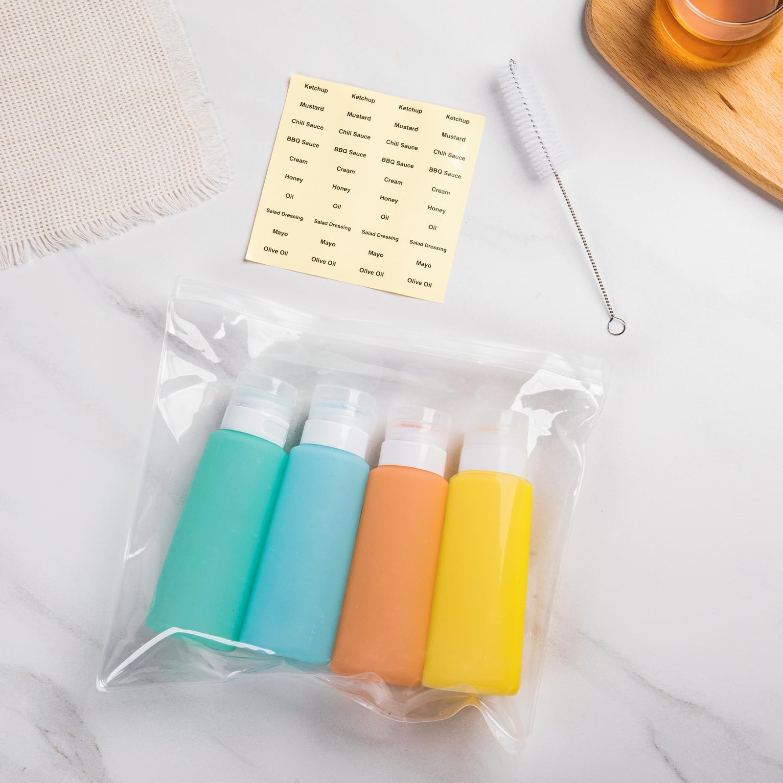 MICEBAY 4-pack perfect for school lunches and travel.